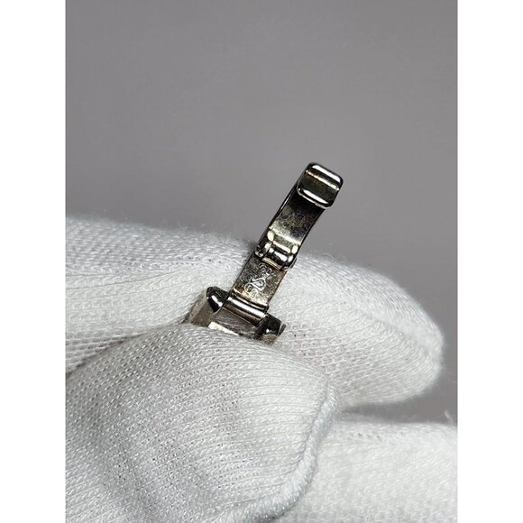 Vintage Sterling Silver Chain Necklace With Secure Clasp 20 Inches Estate Jewelr - Picture 7 of 11